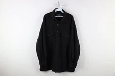 Vintage 90s Streetwear Mens XL Faded Baggy Fit Fleece Shirt Jacket Jac Shirt