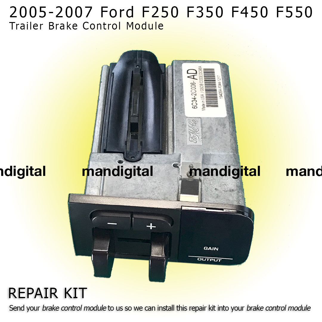 Ford Trailer Brake gain control Module 05 07 F250, 350, 450, 550 Repair