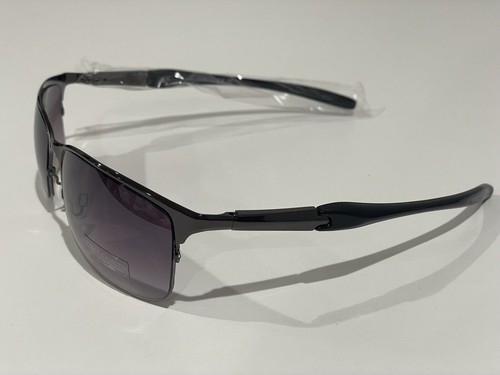 Vince Camuto Rimless Retro Rectangle Sunglasses 62mm VM609 Gunmetal - New - Picture 3 of 12