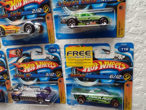 Hot Wheels 2006 Track Aces x6 inc 1957 Chevy Bedlam Chevy 1500 Krazy 8's - Bild 4 von 5