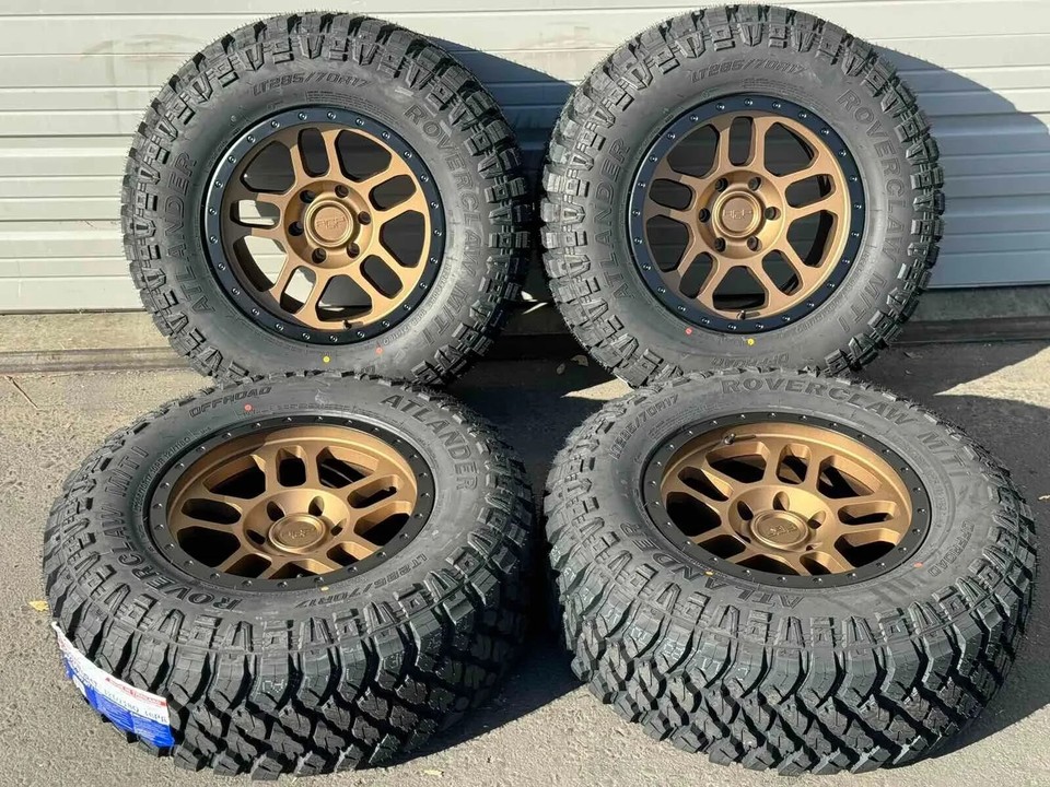 17x9 AGP Wheels Rims 285/70r17 Tires Ford F-150 Expedition F150 2004 ...