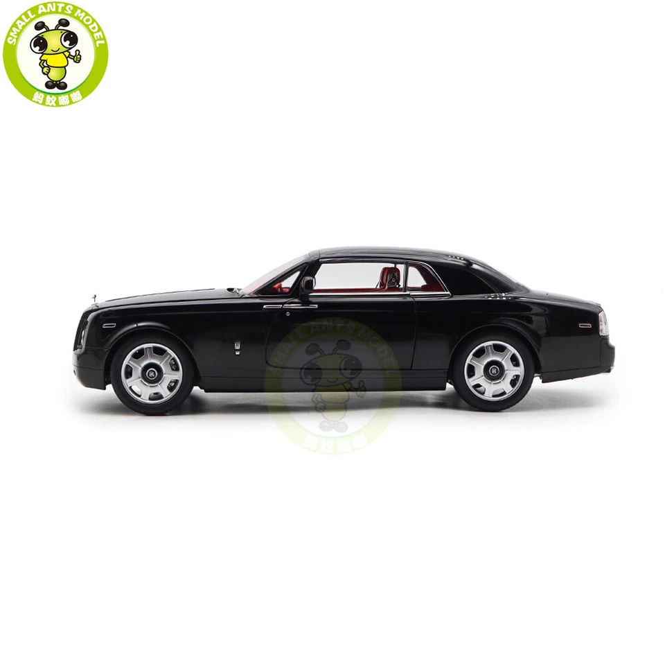 1/18 Rolls-Royce Phantom Coupe Kyosho 08862DBK Black Diecast Model Car - Image 2 of 4