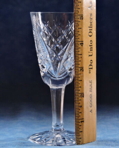 Waterford SHANNON JUBILEE Cut Crystal Sherry Glass- 5"- Ireland- EUC - Picture 4 of 4