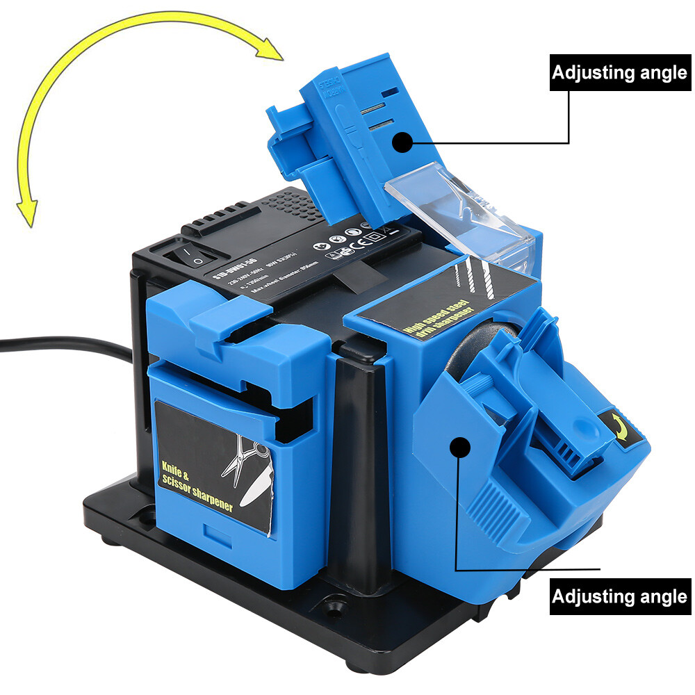 Electric Multi Tool Sharpener Knife Sharpening Drill Bit 13mm Scissors