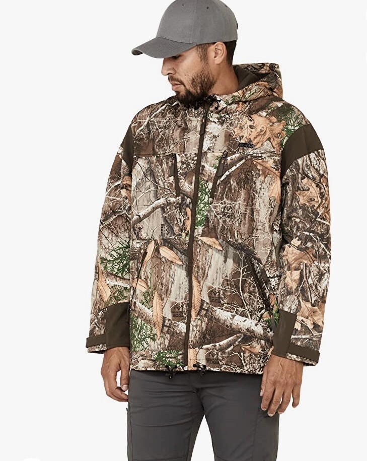 Men Sz 2XL - ATG x Wrangler RealTree Edge SoftShell Parka Hooded Jacket New