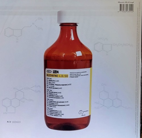 MUDVAYNE L.D. 50 - 180-GRAM YELLOW & BLACK VINYL 2-LP SET " NEW, SEALED " - Picture 2 of 2