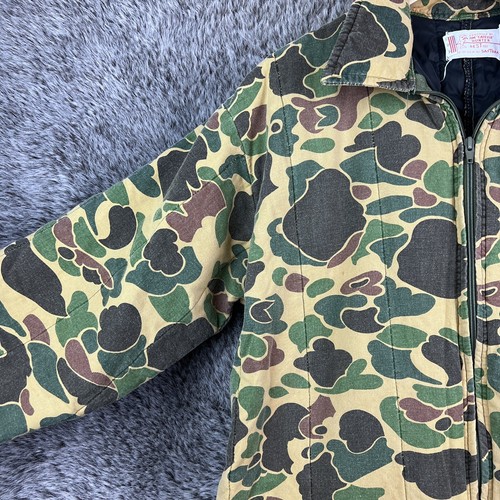 Mono de Colección Saftbak Pato Caza Camuflaje Mono Aislado Hecho en EE. UU. L/XL 1980 - Imagen 5 de 18