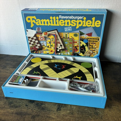 Ravensburger Familienspiele German Family Classic Games Collection 1986 Vintage - Picture 1 of 22
