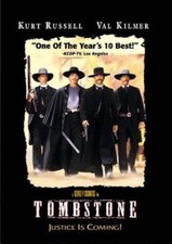 TOMBSTONE Kurt Russell Val Kilmer DVD NEW