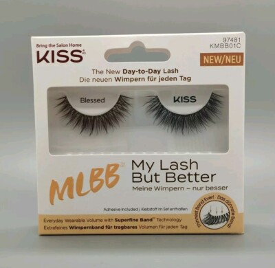 KISS: MLBB My Lash But Better - Knstliche Wimpern mit Kleber - 97481 -  Blessed | eBay.de
