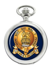 14th King's Hussars, British Army Pocket Watch
