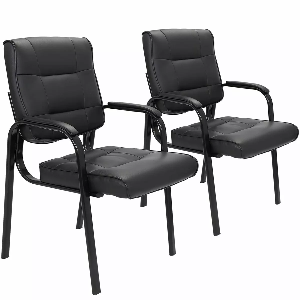 Leather office guest chair sale