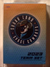 *Sale* 2023 SUGAR LAND SPACE COWBOYS ('AAA' Astros) Complete TEAM SET w/Whitley
