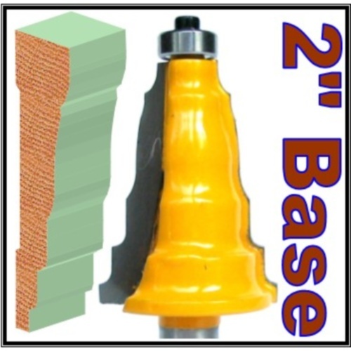 1 pieza 1/2" SH Moldeo Arquitectónico Base-A Router Bit S - Imagen 10 de 12