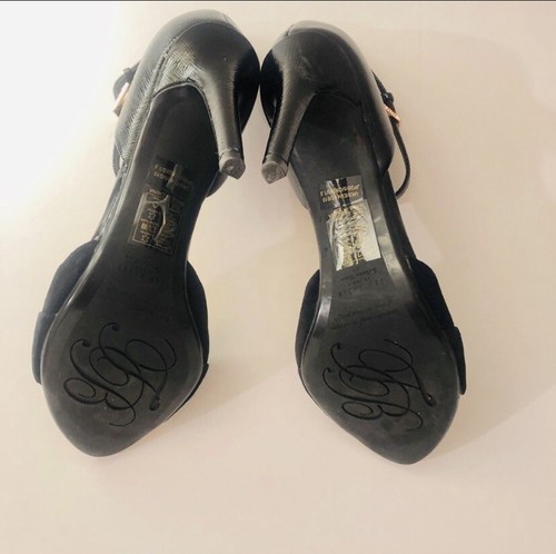 Ted Baker London Camiyl Open Toe Suede & Leather Sandal Size 10 - Picture 7 of 12