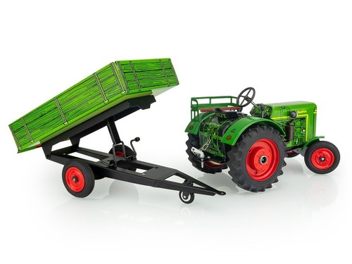 FENDT F20 Tractor WITH SINGLE-AXLE TRAILER - MADE IN CZECH REP. - Picture 5 of 5