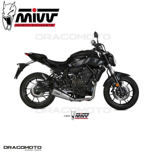Ligne complet YAMAHA MT-07 2020 MIVV Delta Race - Photo 3/4