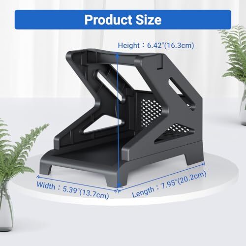 Label Holder, Compatible with Rolls and Fan-Fold Labels, Thermal Label Black - Picture 4 of 7