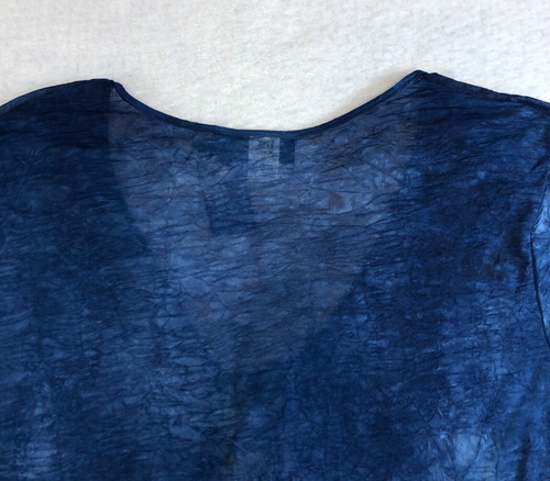 Venezia by Lane Bryant Womens Cardigan Size 18/20 Blue Tie-Front 3/4 Sleeve NWT - Picture 5 of 12