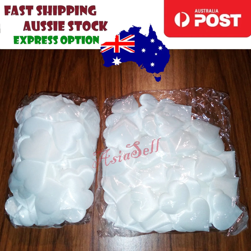 100pcs 2.0cm-3.5cm Fabric Love Heart Shape Petals For Wedding Table Decorations - Picture 13 of 29
