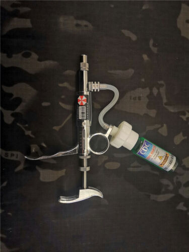 Resident Evil Umbrella Corporation Cosplay Prop T-Virus Syringe Model Collection - Picture 2 of 11
