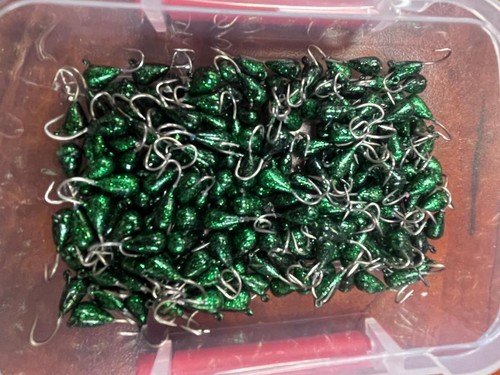 Tungsten ice fishing jigs, 5mm, mix and match - Picture 26 of 29