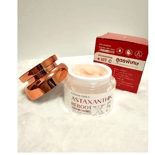Crema Reiniciar Cara Astaxantina Antioxidante Antienvejecimiento Regenerador X5 Reducir Arrugas - Imagen 2 de 15