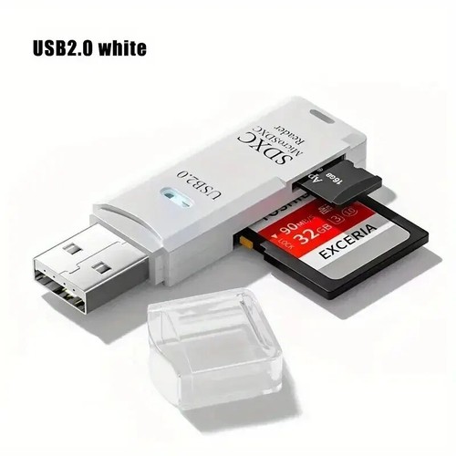SD Card Reader USB 3.0 - Micro SD/SDHC/XC, MMC, T-FLASH Adapter for PC, Laptop - 第 12/15 張圖片