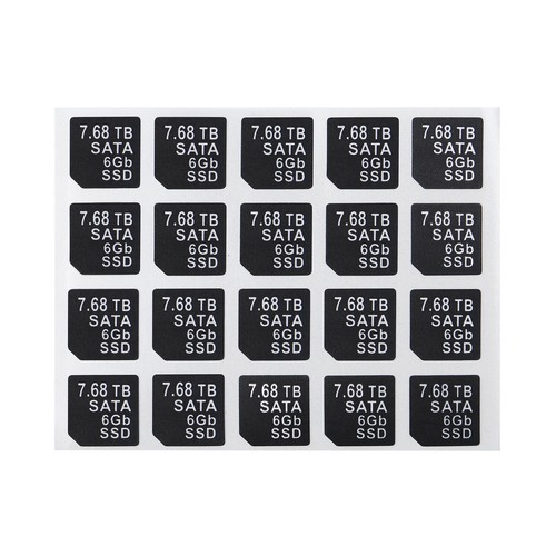 20PCS Capacity Stickers Labels FOR DELL DXD9H X7K8W 14gen Hard Disk Tray Caddy - Bild 142 von 171