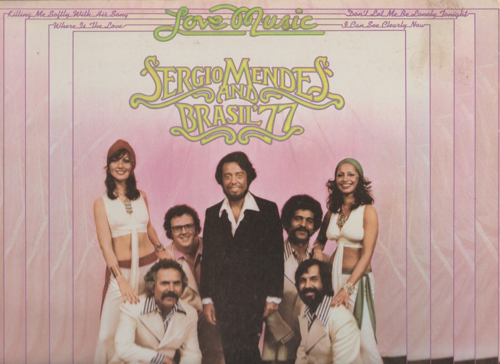 SERGIO MENDEZ & BRAZIL '77~LOVE MUSIC, 1973 original Bell LP! M-