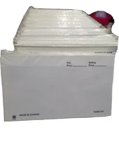 50 #107 UNI-SAFE STOCK CARDS