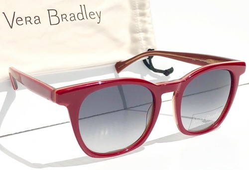 NEW* Vera Bradley LINDY SUN Prairie w Dark Grey Lens Women's Sunglass - Picture 3 of 11
