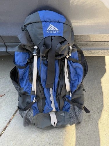 Kelty Coyote 4750 Internal Frame Patriot Blue Wilderness Backpack Hiking Camping