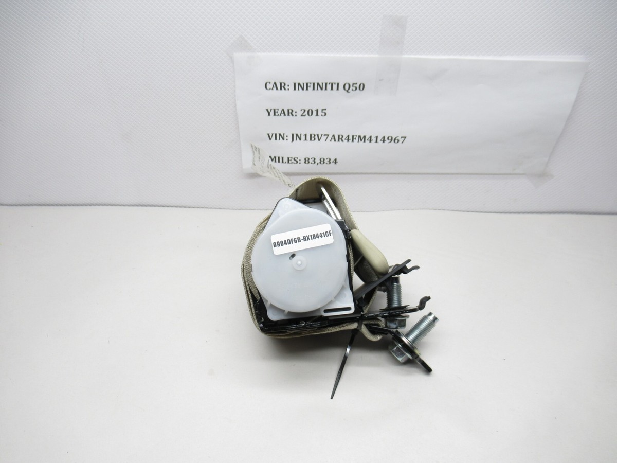 2014-2024 Infiniti Q50 Center Rear Seat Belt Retractor
