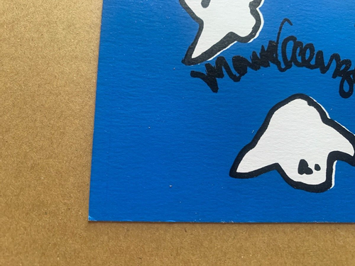 Gonz Mark Gonzales Art Screen Print 12"× 16" Framed Limited 40 - Picture 3 of 10