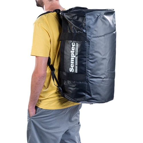 Semptec 2in1-Rucksack-Reisetasche aus reißfester Lkw-Plane, 65 l - Bild 3 von 7