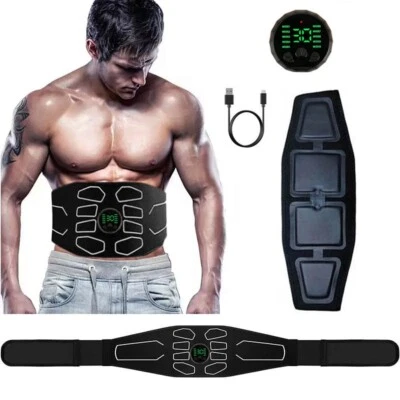 Ceinture abdominale EMS électrostimulation homme & femme abdominaux tonification - Photo 1/4