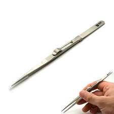 New High Quality Thumb Locking Tweezer Jeweller Watchmaker Tool - USA Seller