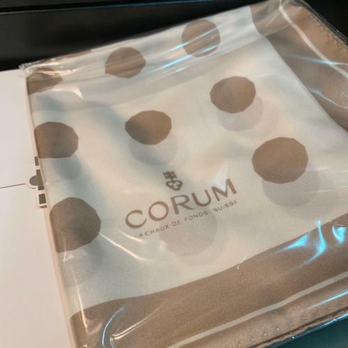 Corum Official Watch handkerchief NEW - Picture 1 of 5
