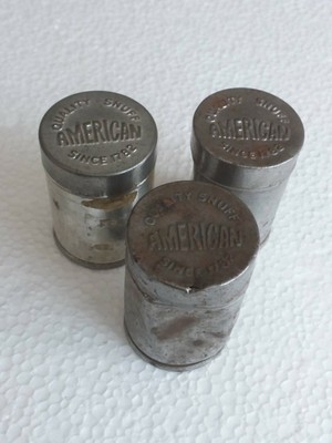 3 VINTAGE SMALL AMERICAN BRAND QUALITY SNUFF CONTAINERS | eBay