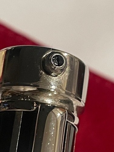 CARTIER Numbered Limited Edition of 2000 Fountain Pen Clock Watch Ref ST190007 M - Picture 10 of 11