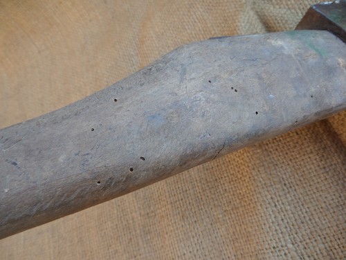SCARCE HUGE 6 LB VINTAGE GERMAN AXE HATCHET FELLING LOGGING FOREST BIG ANTIQUE - Picture 15 of 18