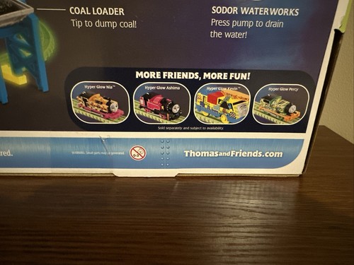 Thomas & Friends Hyper Glow Station Train Set Glow in Dark Track Motorized NEW - Picture 8 of 11