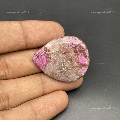 Natural Russian Pink Cobalt Calcite Astrology Cabochon Gemstone Earrings Making - Picture 36 of 43