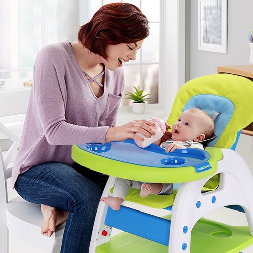 3 In 1 Kids Highchair Set Baby Feeding Booster Seat w/Removable Tray&Cushion - Picture 11 of 12