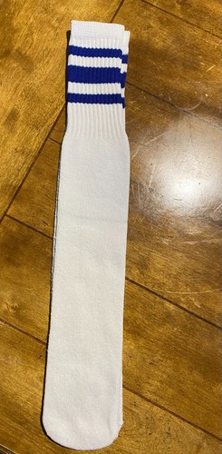 1 Paar SCHLAUCHSOCKEN GESTREIFT 24 ZOLL LANG SOCKEN OLDSCHOOL - Bild 21 von 30