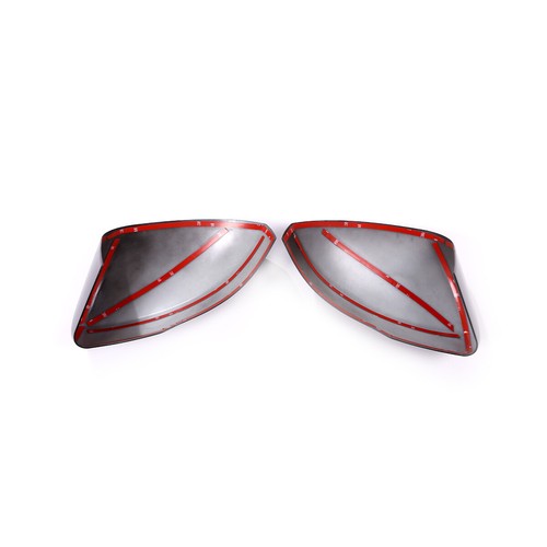 Glossy Black Exterior Rearview Mirror Cover For LR4 LR5 Range Rover Sport 14-17 - Picture 14 of 14