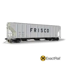 EXACTRAIL HO PS-2CD 4427 Covered Hopper SLSF Frisco '1964 As-Delivered'