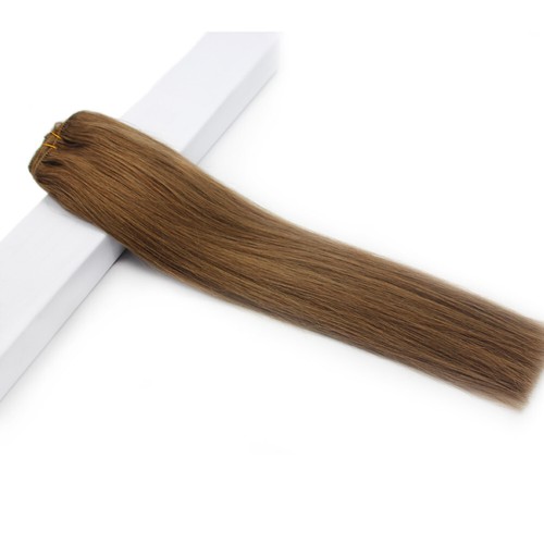 Extensiones de cabello con clip cabello humano real clip de doble trama en cabello Remy completamente grueso - Imagen 50 de 99