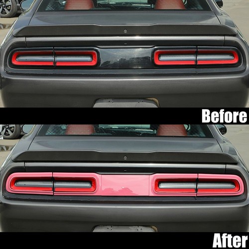 Cubierta de luz trasera rosa accesorios exteriores para Dodge Challenger 2015+ - Imagen 3 de 9